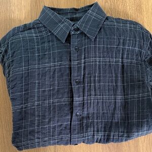 rag & bone Dark Plaid Button Down Shirt. Men’s medium.